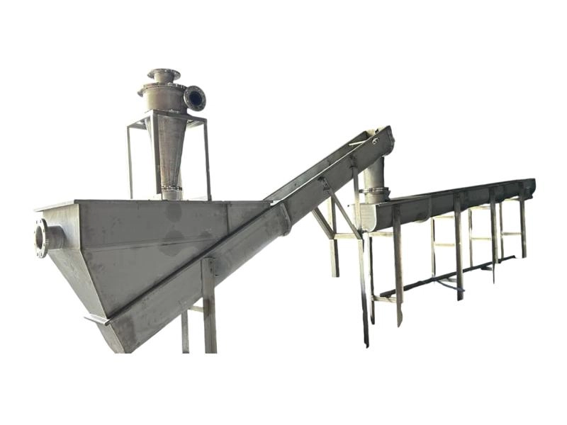 無軸螺旋式洗砂機