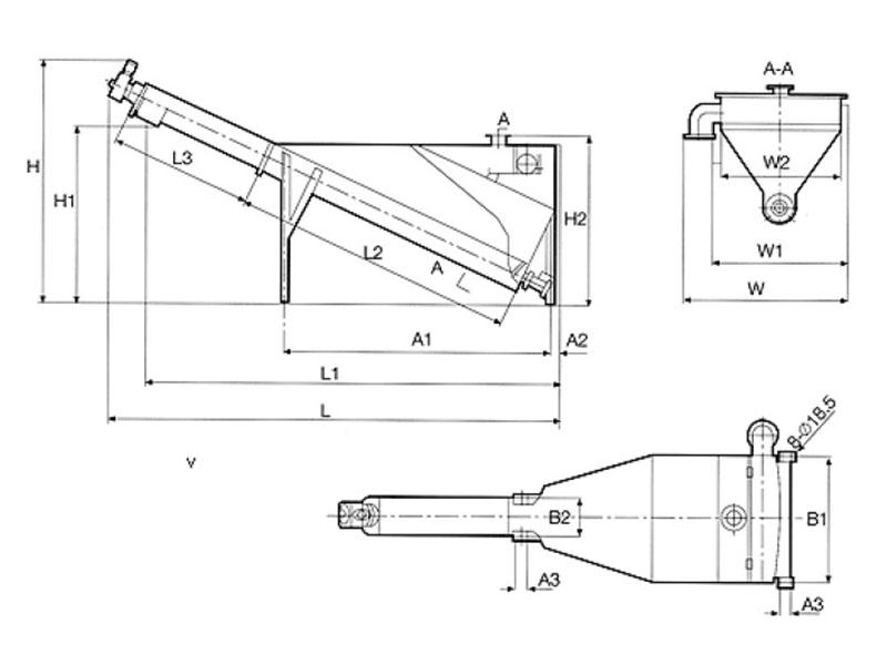 無軸螺旋式洗砂機