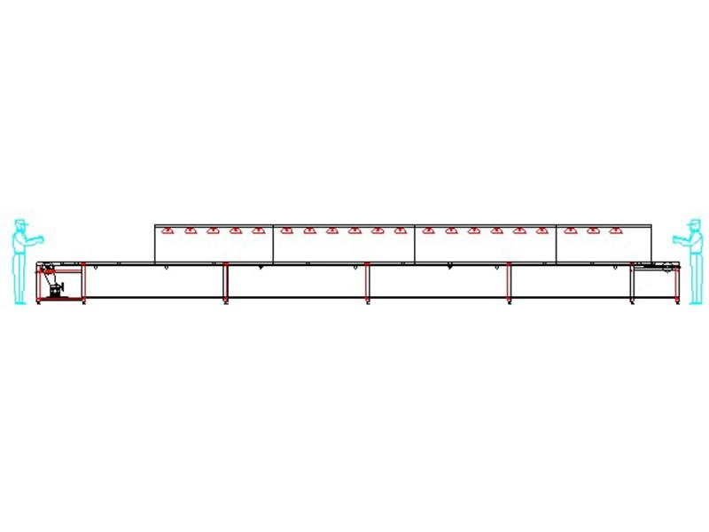 IR輸送式烤箱(遠紅外線)