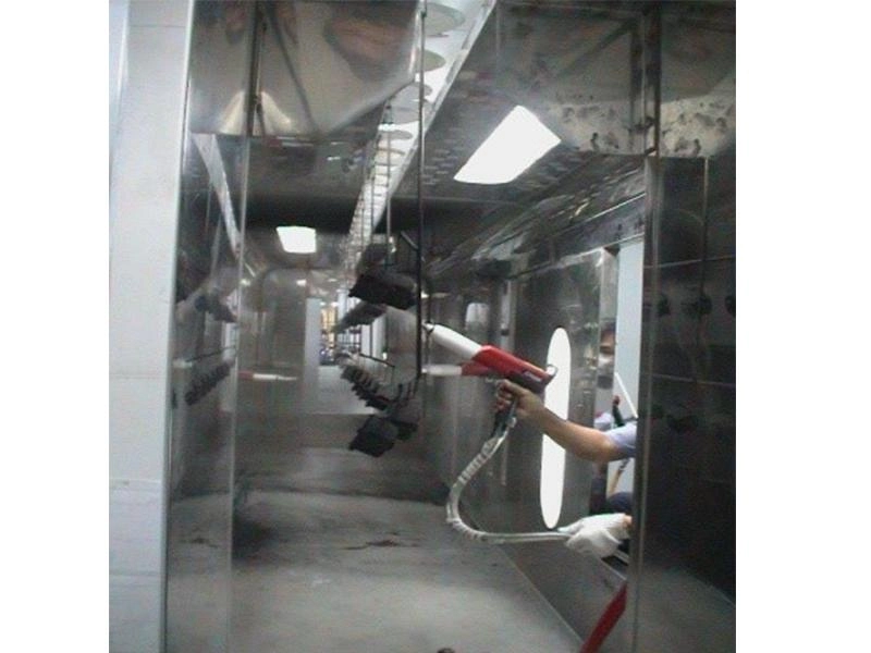 粉液體自動塗裝設備